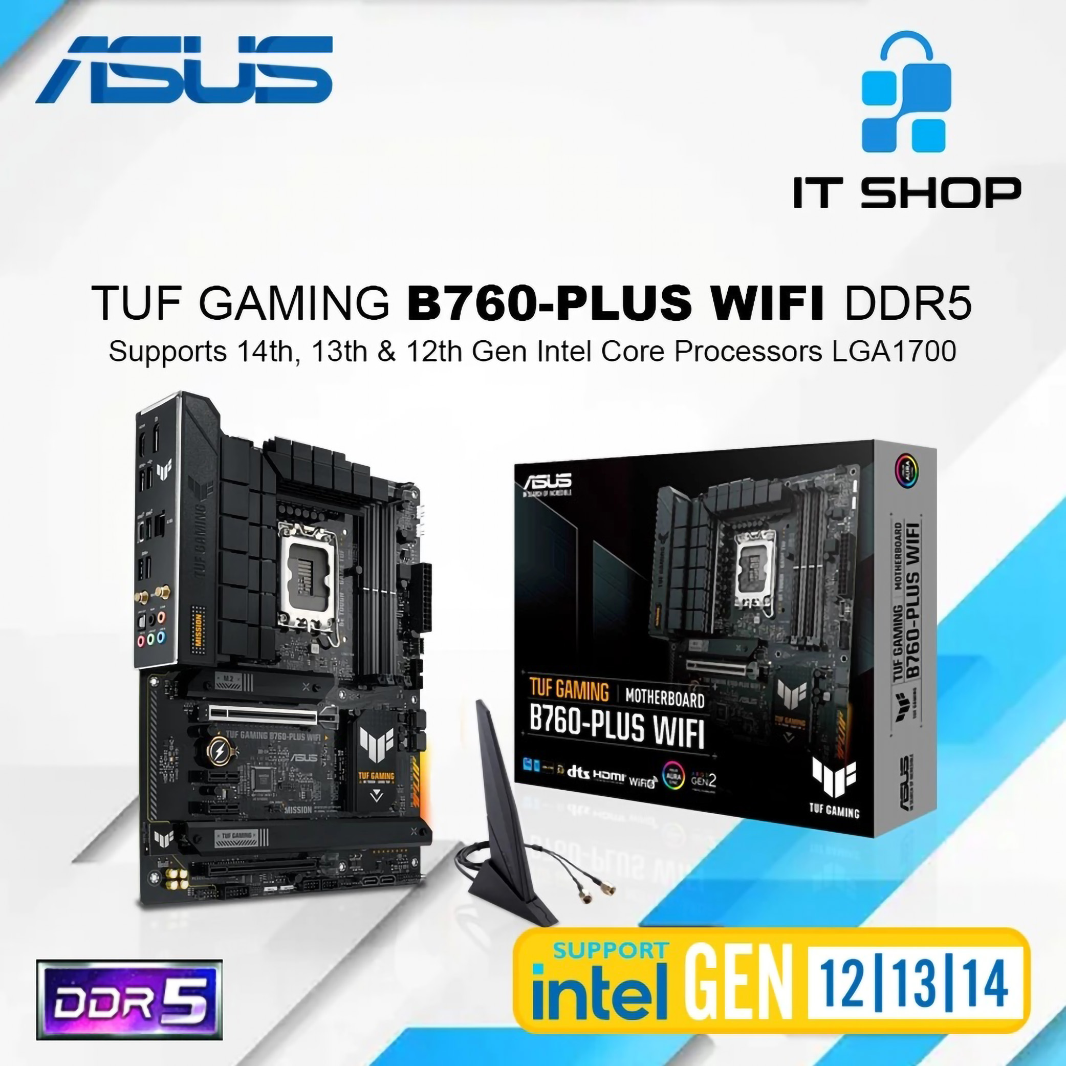 ASUSTek Computer ASUS TUF Gaming B760-PLUS WiFi