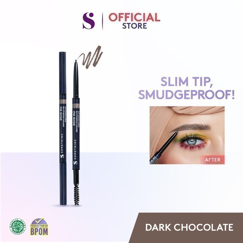 Royal Pesona Indonesia SOMETHINC BROW WIZ Retractable Eyebrow Gray Brown