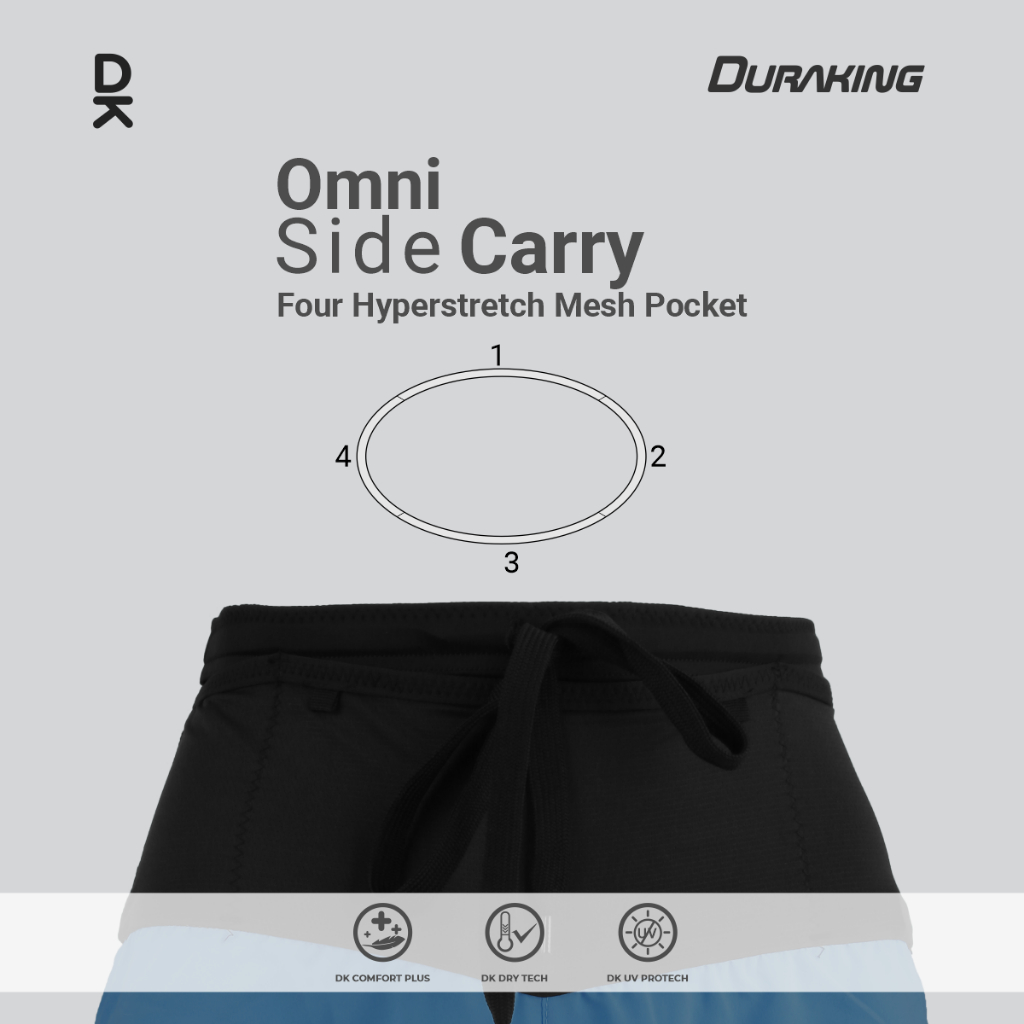 Pancajaya Sejati Duraking Celana Lari Wanita Running Pants Aerotrack Series 3"