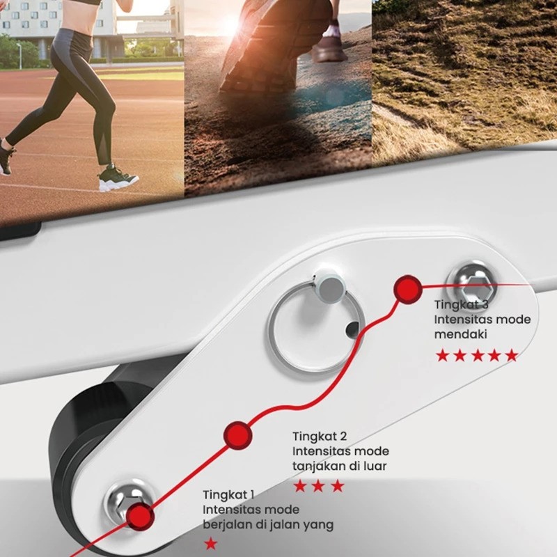  YEESALL Manual Treadmill PM 11 in 1