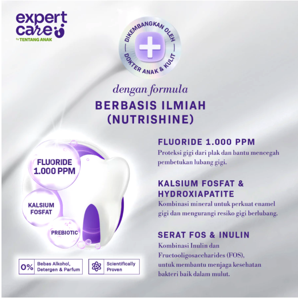 Tentang Anak Bahagia Expert Care by Tentang Anak Nutrishine Toothpaste