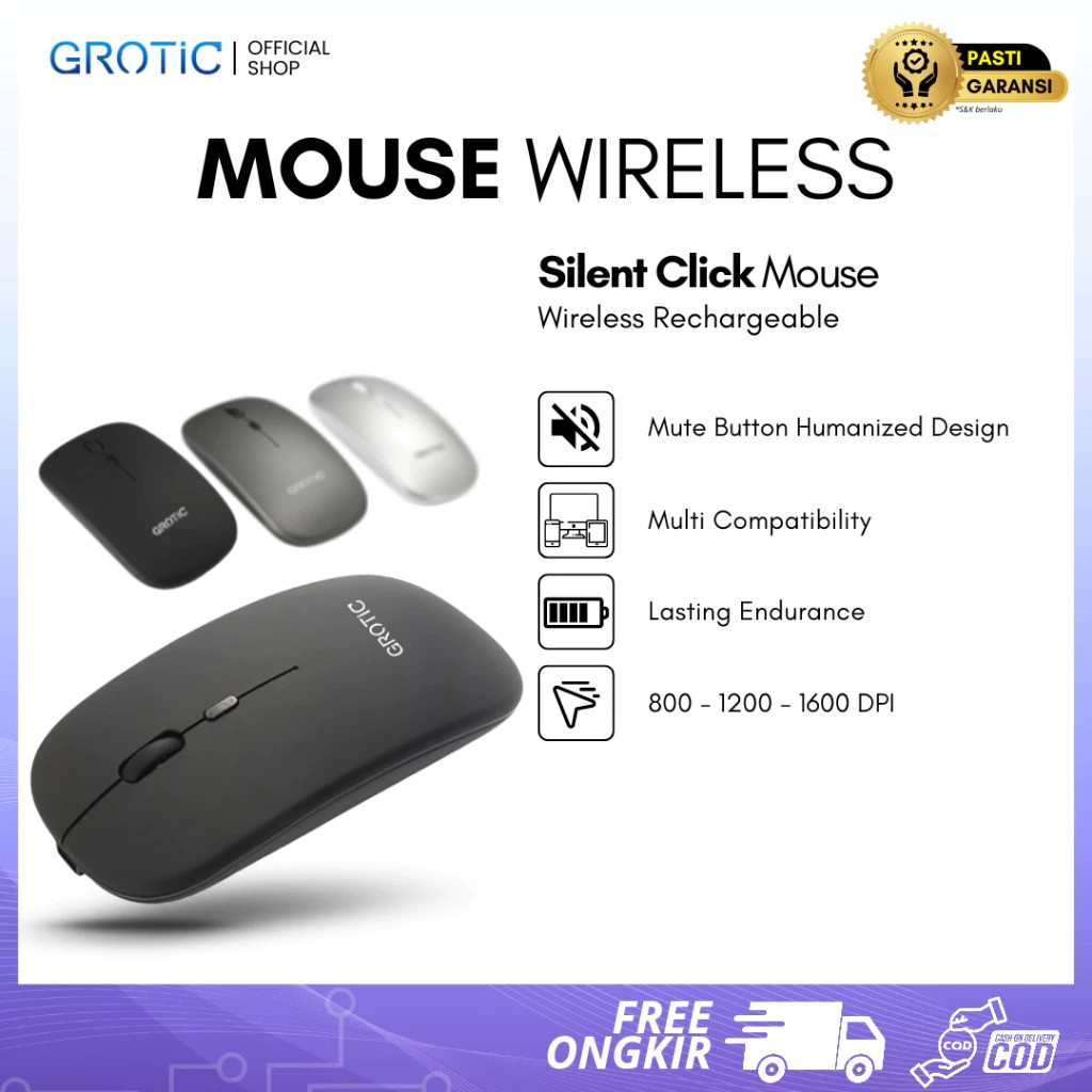  GROTIC Wireless Mouse  X1