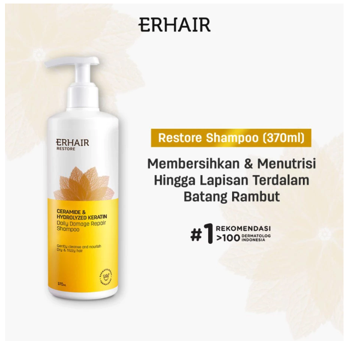 Restore Ceramide & Hydrolyzed Keratin Shampoo 4