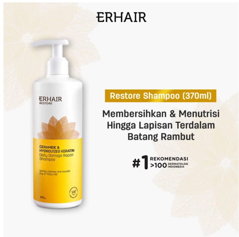 Restore Ceramide & Hydrolyzed Keratin Shampoo 4