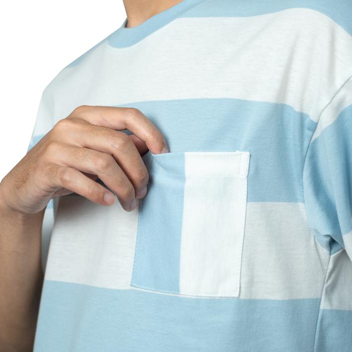  Fatto A Mano Men T-Shirt Stripe Pocket