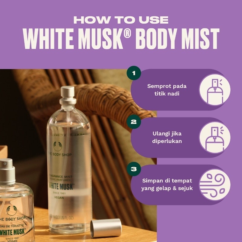 White Musk Body Mist Fragrance 4