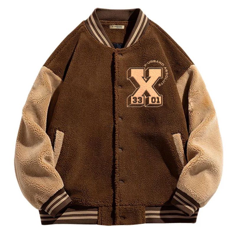 Jaket Sherpa Varsity Bulu Domba 1