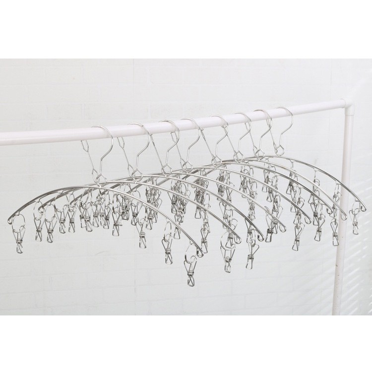  Hanger 8 Jepit Stainless Steel