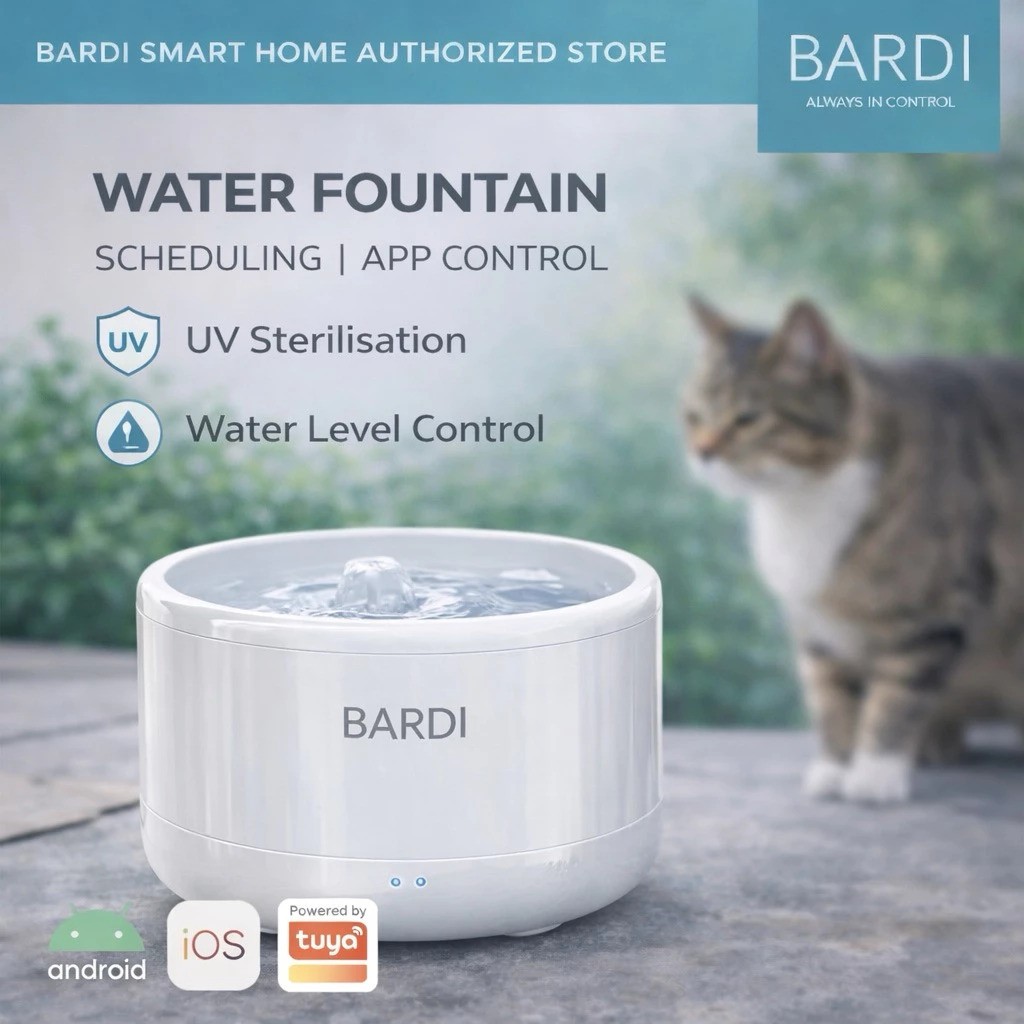 BARDI Solusi Otomasi BARDI Smart Water Fountain Lite Version