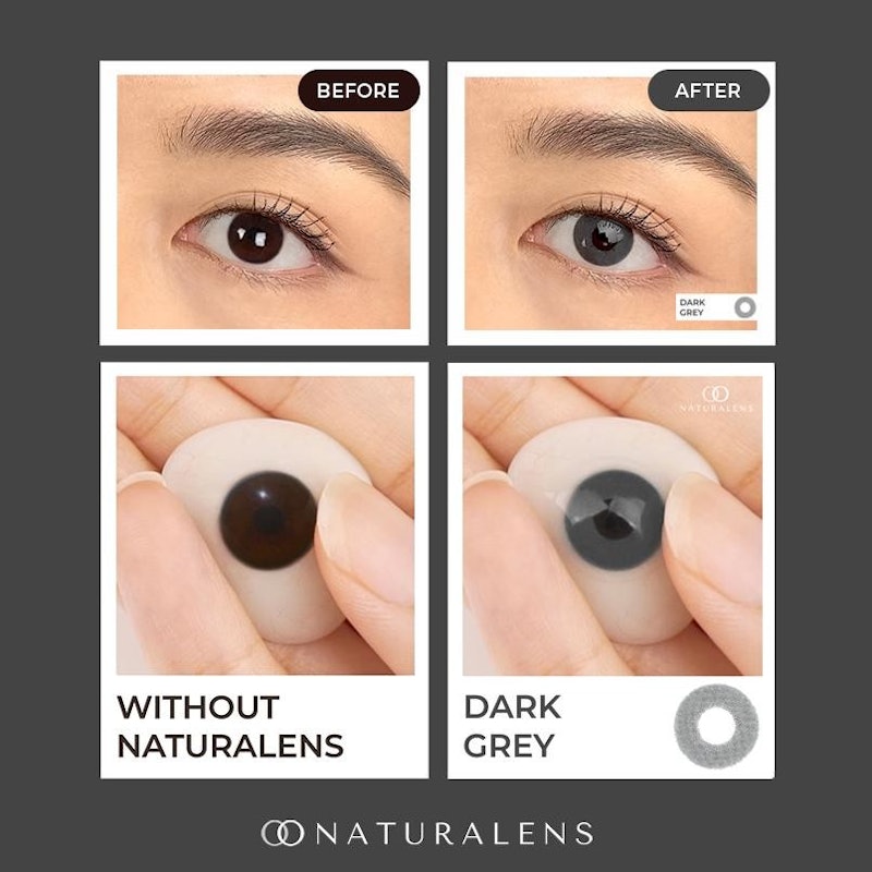 Naturalens Softlens Biomoist Type I Dark Grey 3