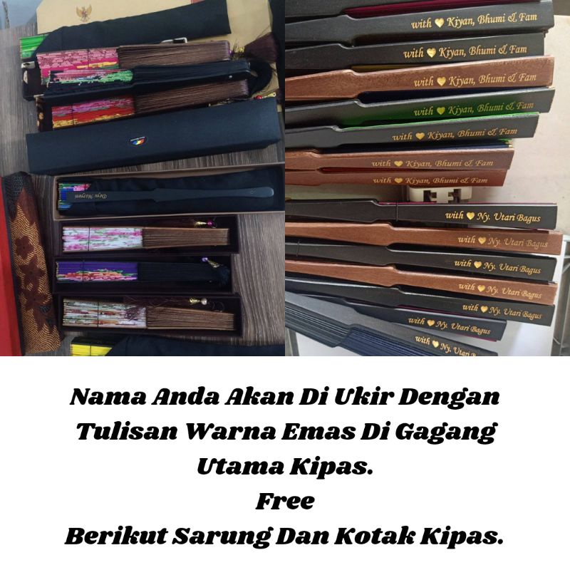 Kipas Srikandi Kipas Aksesoris Fashion