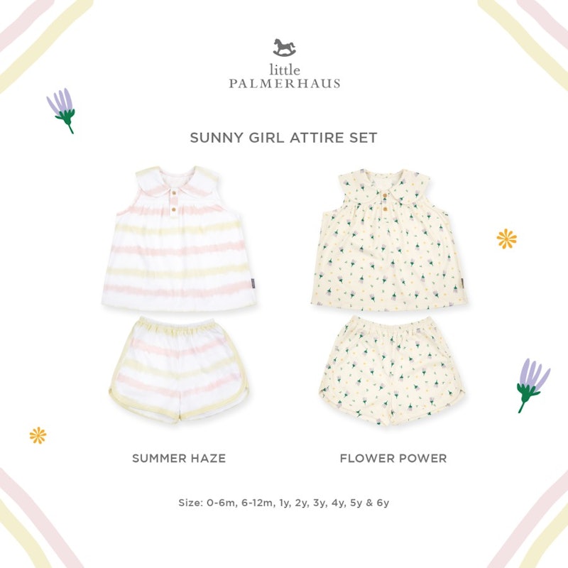 Little Palmerhaus Sunny Girl Attire Set 4