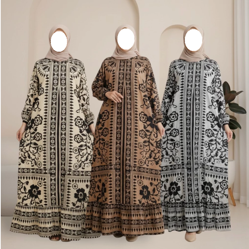 Prass Official Daster Jumbo Longdress 2