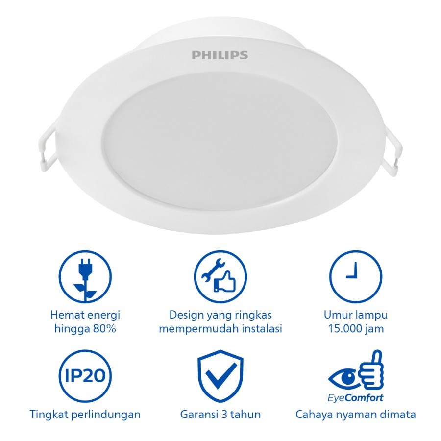 Philips Electronics Nederland B.V. Philips RadiantLine LED Downlight 14W Cool Daylight  DL190B D150 