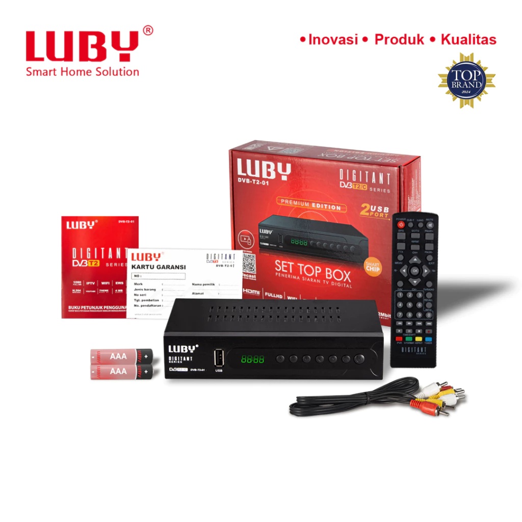 Luby Set Top Box Digitant Series DVB-T2-01
