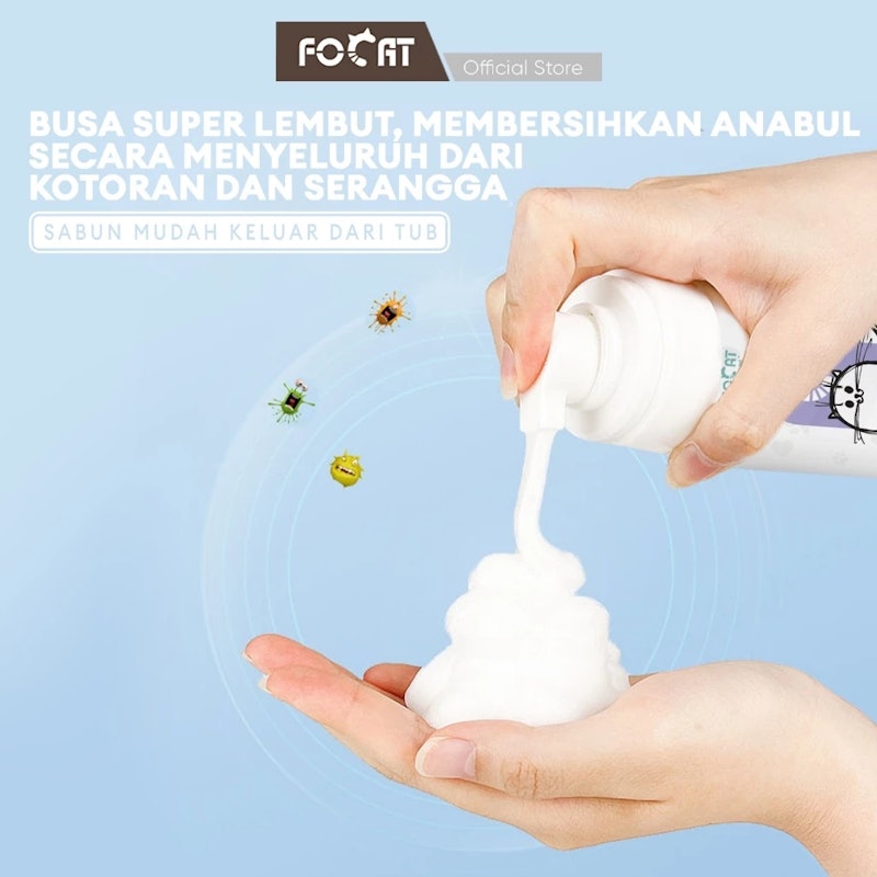 FOCAT Pet Dry Shampoo