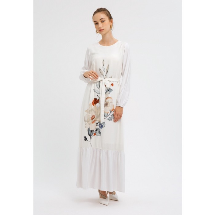 Gistex Group Minimal Gamis Greysia Gray Violet