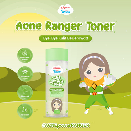 Pigeon Indonesia Pigeon Teens Acne Ranger Toner 
