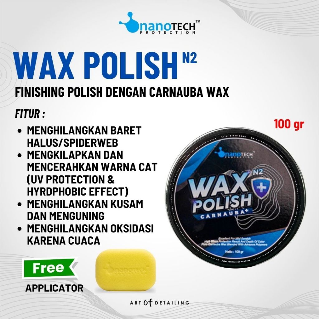Ananda Putra Nanotech Indonesia nanoTECH Protection Wax Polish Carnauba 