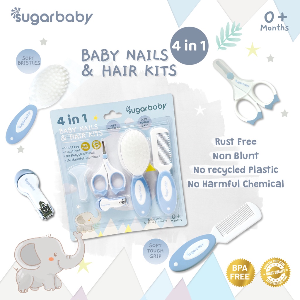  Sugarbaby 4in1 Baby Nail & Hair Kits