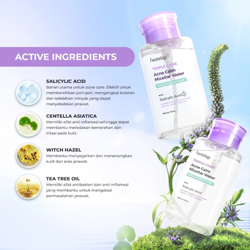 Triple Care Acne Calm Micellar Water 3