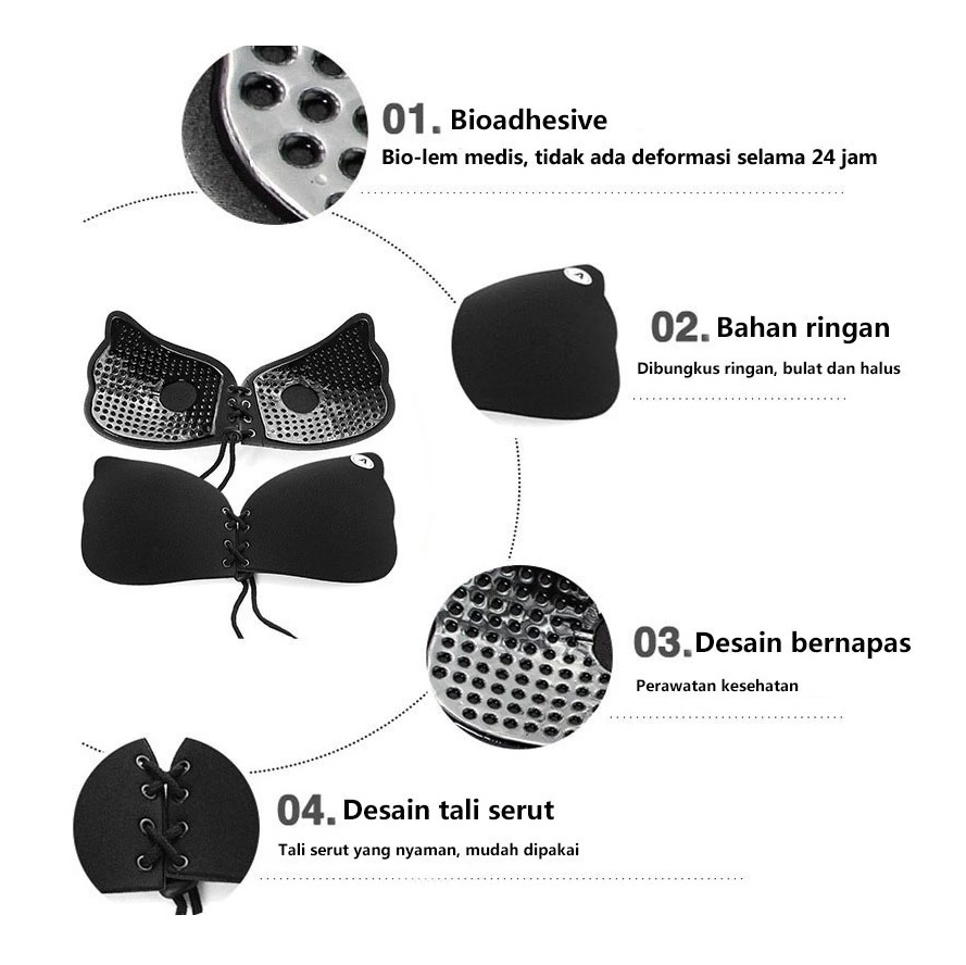 MISS'O MISS'O Bra Tempel Wings Push Up BR1020 