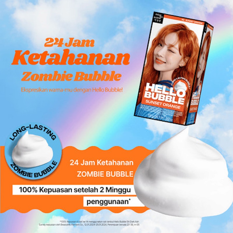 Hello Bubble Hair Color (8 Matt Brown) 2