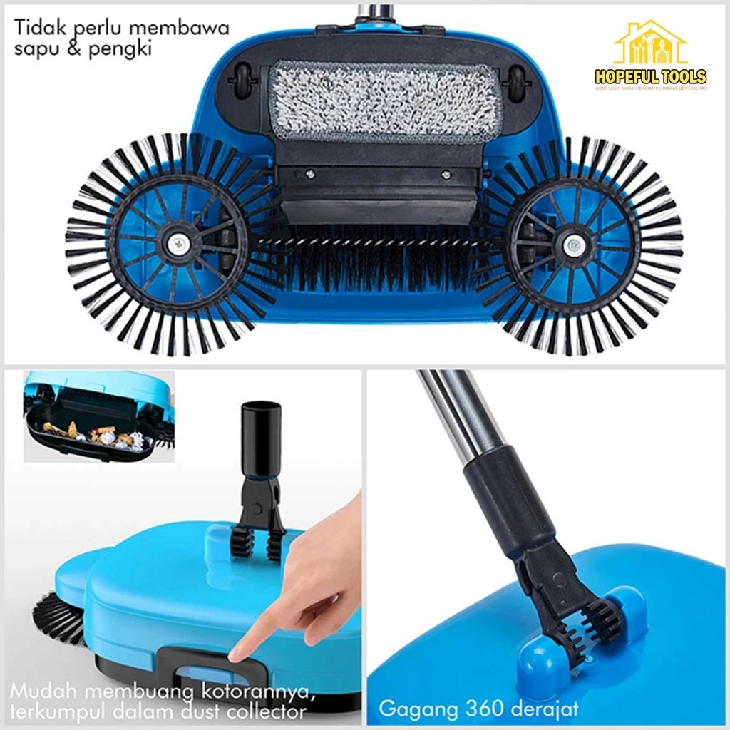  Hopefultools Sapu Lantai Otomatis  TB-3F