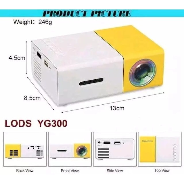 Portable Home LED Projector 2