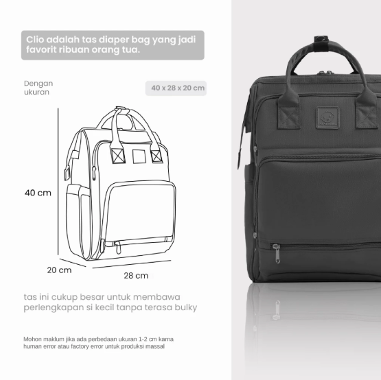 Papamama Clio Diaper Bag 5