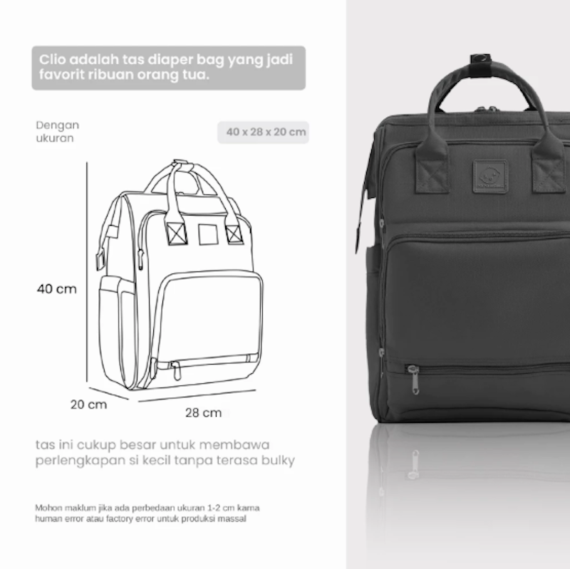 Papamama Clio Diaper Bag 5