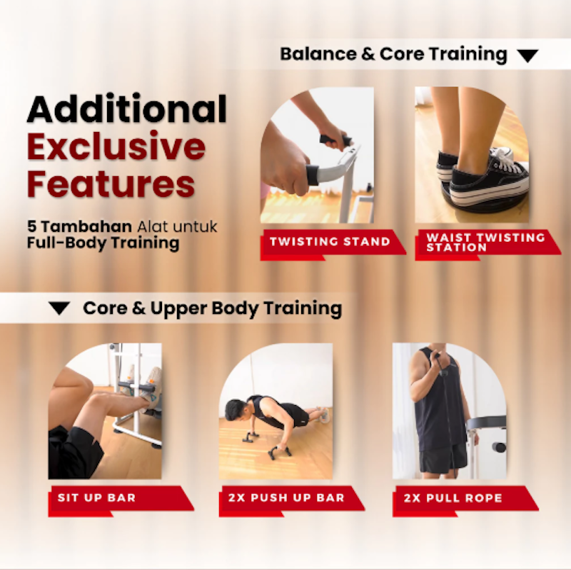 Redpanda Treadmill Manual Foldable 5
