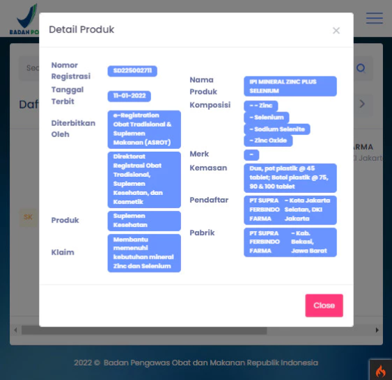 Tempo Scan Pacific IPI Mineral Zinc Plus Selenium
