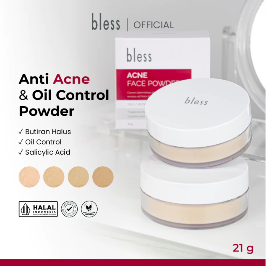 Utama Bakti Farmasi Bless Acne Face Powder 