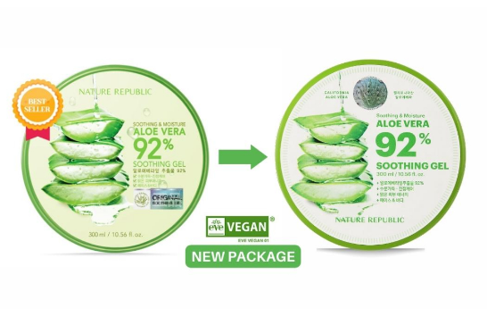 Nature Republic Soothing & Moisture Aloe Vera 92% Soothing Gel