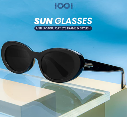 IOOI Eyewear IOOI Eyewear Cat Eye Sunglasses Vintage Anti UV 693