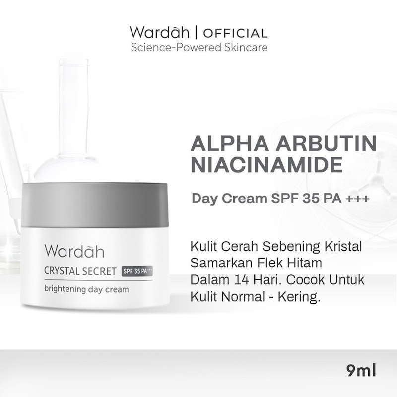 Crystal Secret α-Arbutin 5% Niacinamide SPF 35 PA+++ Day Moisturizer 3