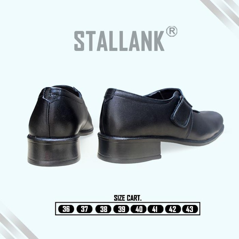STALLANK Sepatu Pantofel Paskibra Wanita 5