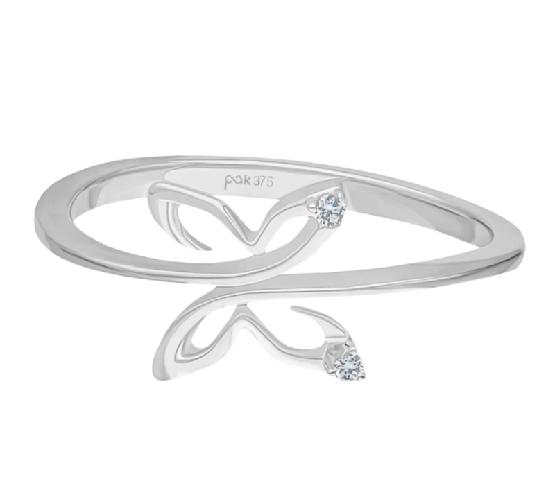 Diamond & Co. Diamond Ladies Ring White Gold 2