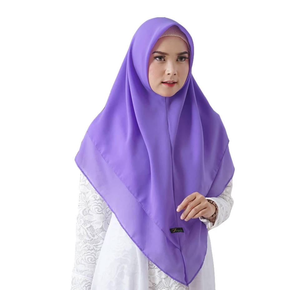 Maula Hijab Kerudung Instan 2 Layer Tanpa Pet Potton Najma