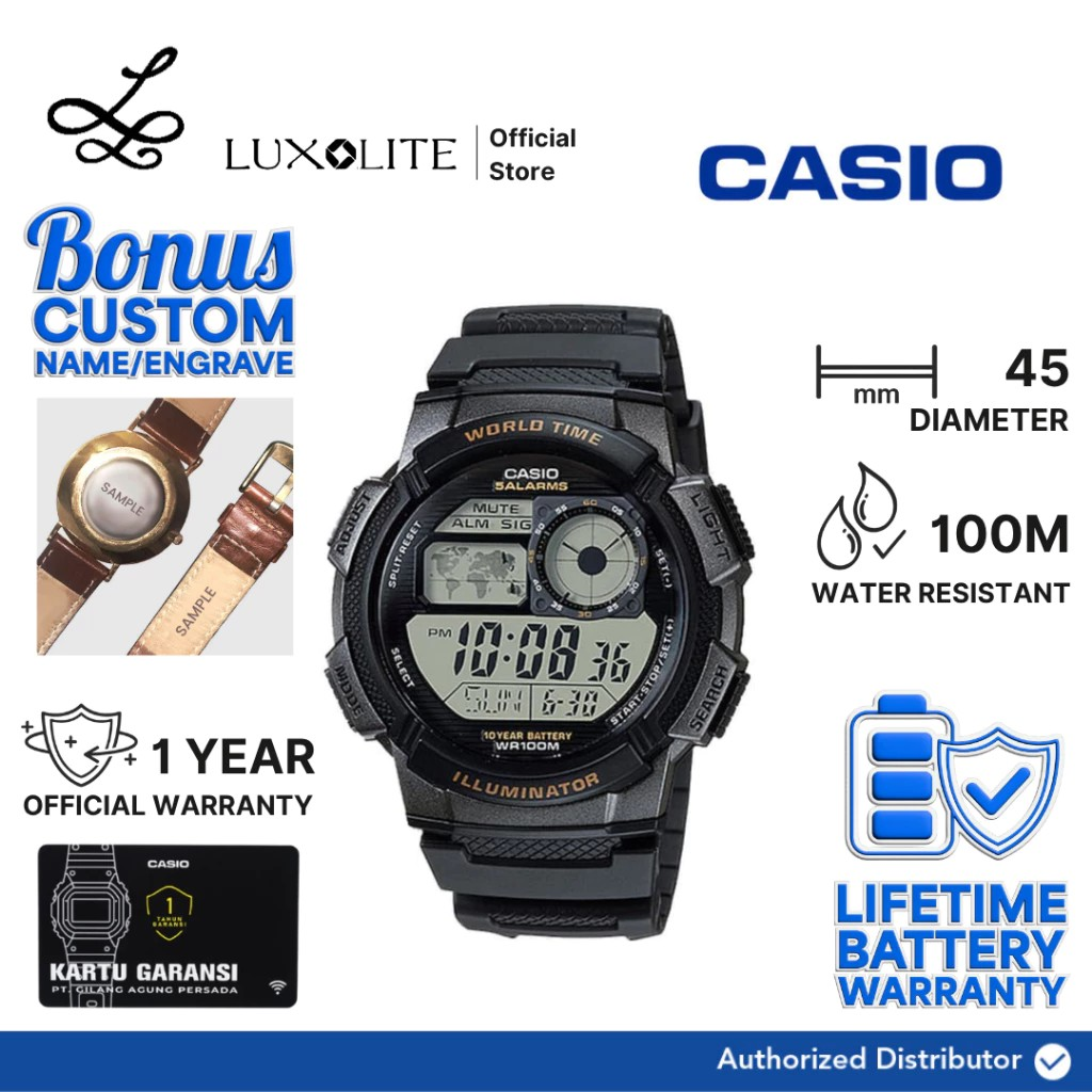 CASIO CASIO Digital AE-1000W-1AVDF