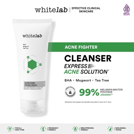 Natura Deca Kosmetika Whitelab Acne Care Facial Wash