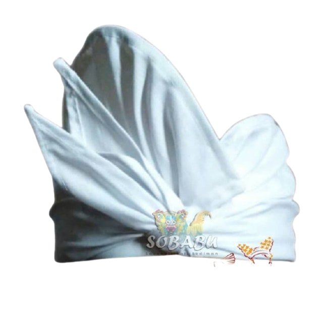 Udeng Bali Putih Polos 