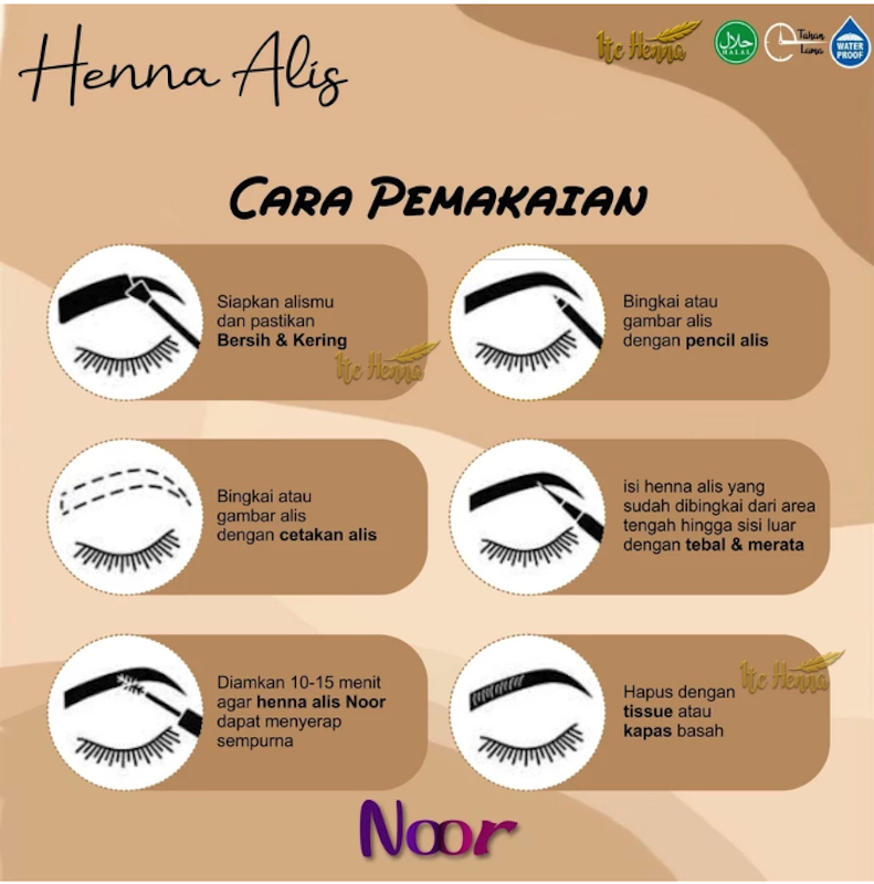 Noor Henna Brow Black 3