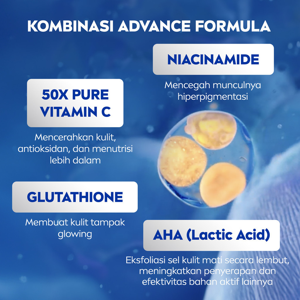 Beiersdorf NIVEA Extra Bright C&AHA Vitamin Body Serum