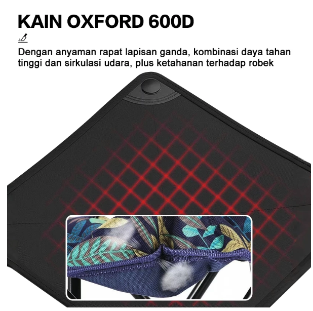 Flago Kursi Lipat Outdoor Portable 5