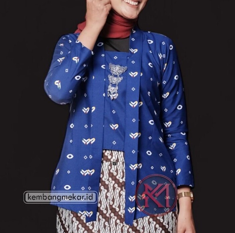 Kembang Mekar Kebaya Kutu Baru Jumputan 2