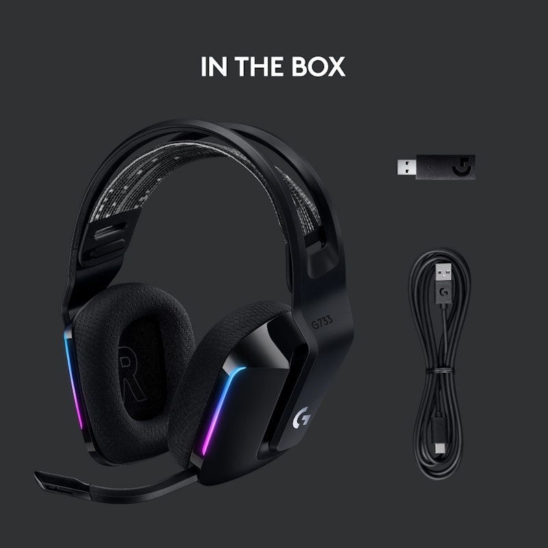 Logitech Headset Gaming RGB Nirkabel LIGHTSPEED 5