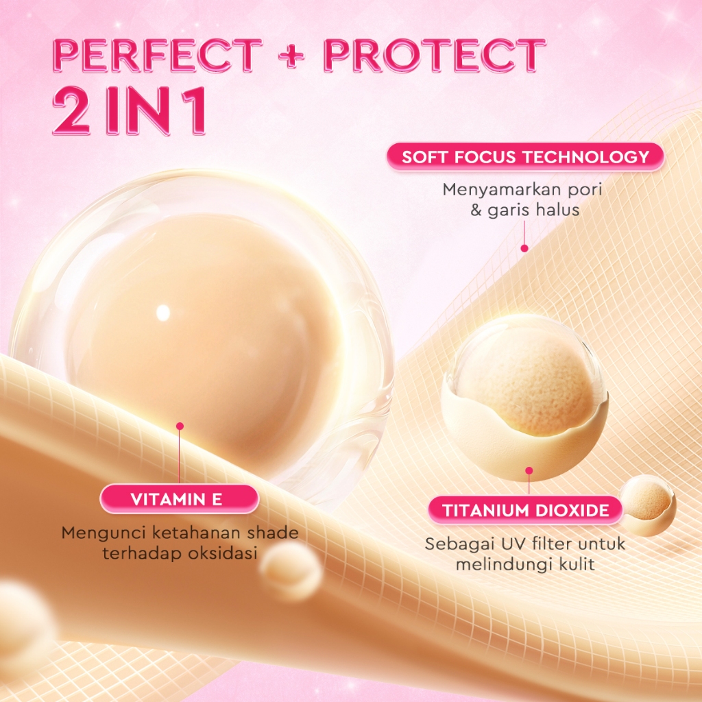 Sea Makeup Soft Focus Skin Tint Perfector - Apple Pie 2