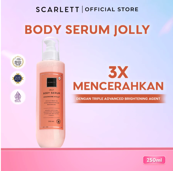Opto Lingkar Sejahtera Scarlett Whitening Jolly Body Serum